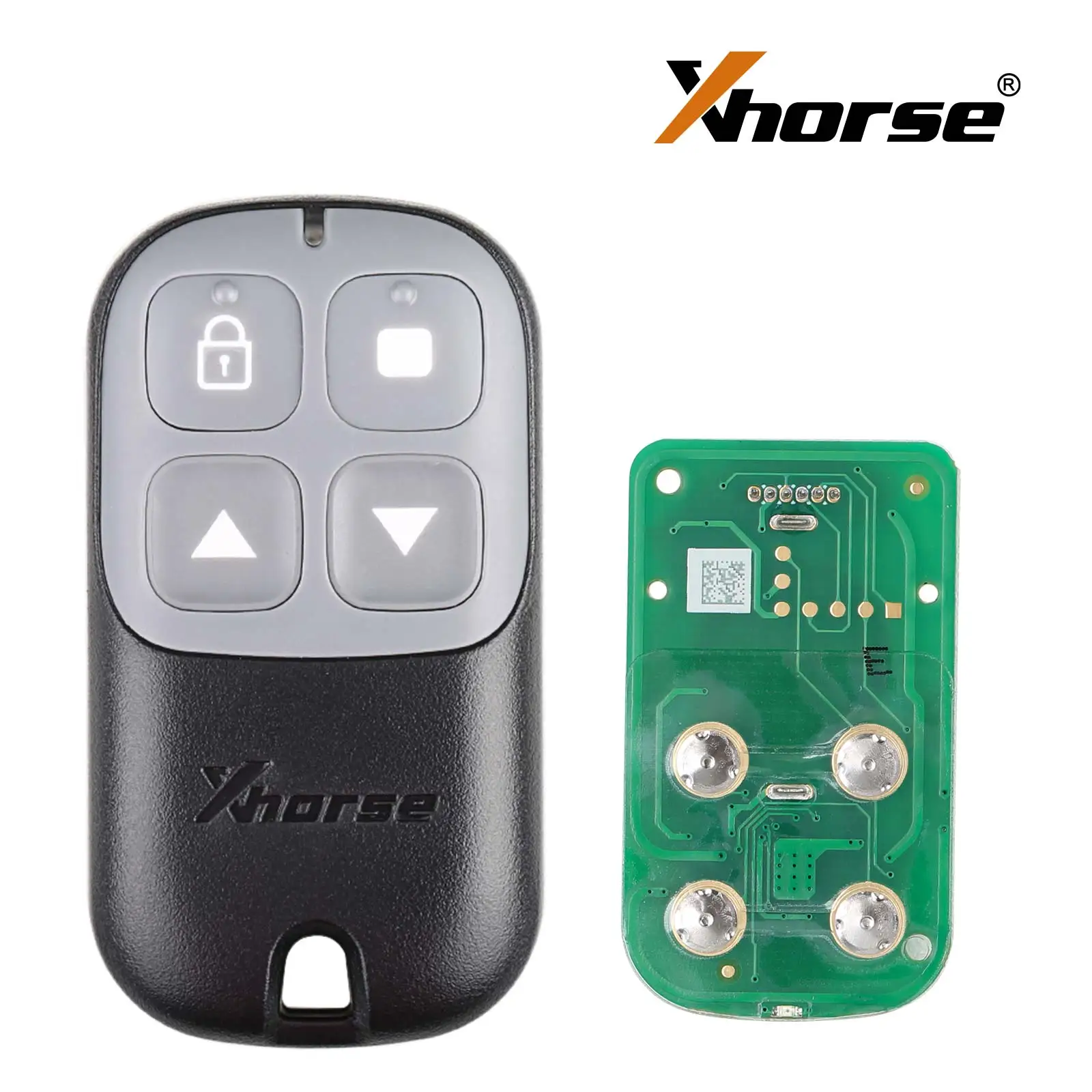 Xhorse XKXH03EN Wire Remote Key Garage Door 4 Buttons Black English Version 5pcs/Lot