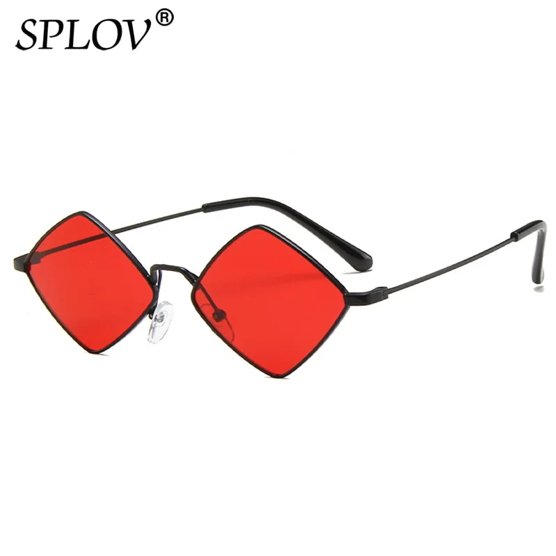 Fashion Square Candy Color Sunglasses Metal Frame Driving Glass New Óculos De Sol Texture Triangle Shades UV400 Men Women Gifts