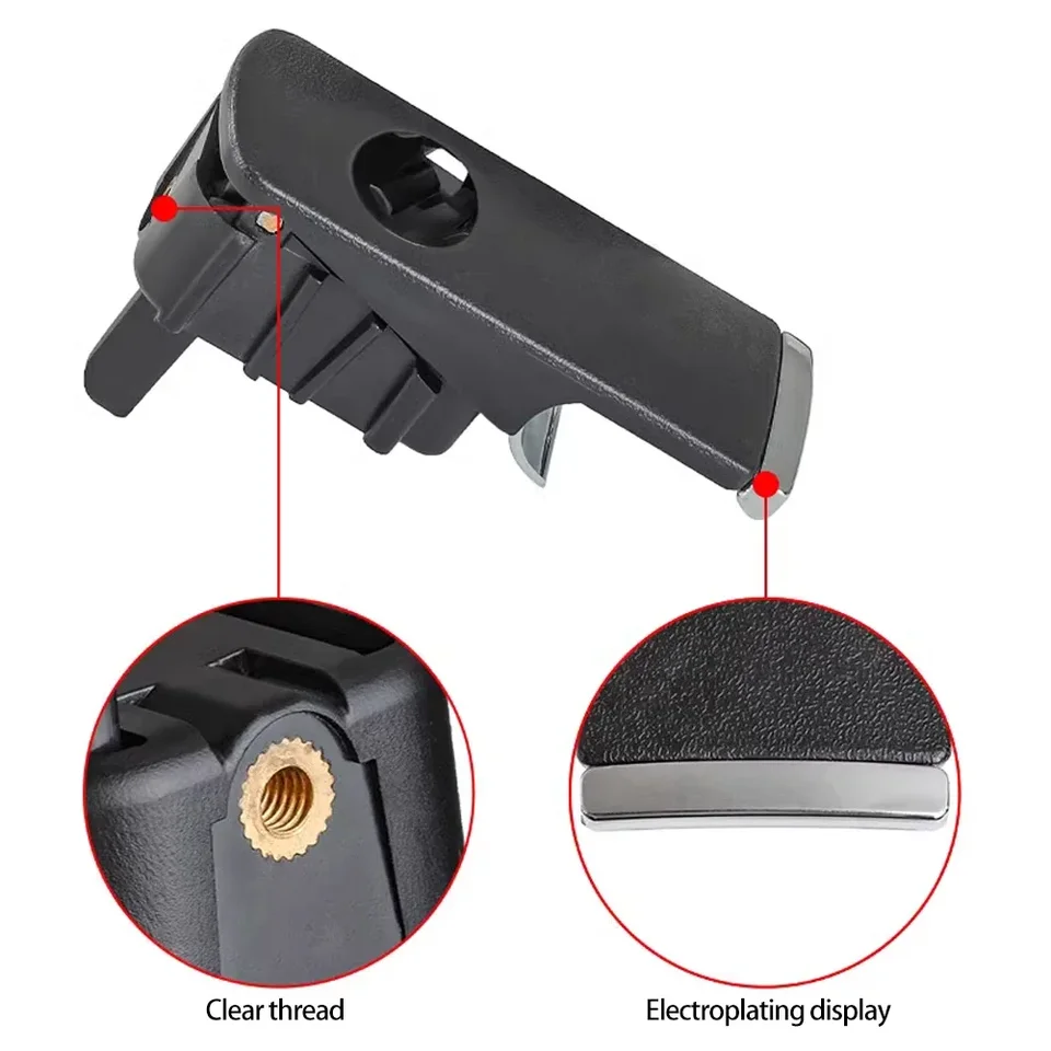 A4 8E Couvercle Poignée Boîte à Gants Audi A4 8E B6 B7 2001-2007 - Remplacement Direct, ABS, Noir, Facile à Installer Accessoire Auto Audi 2001-2007