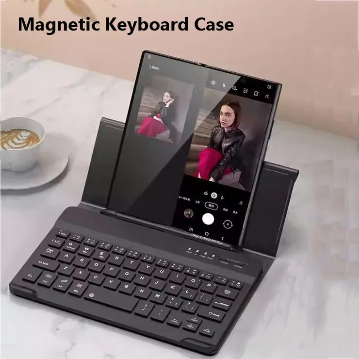 

Wireless Bluetooth Keyboard Case for Huawei Mate X5 X3 X2 Magnetic Keyboard Ultra Thin Casing Cover for Huawei Mate Xs 2