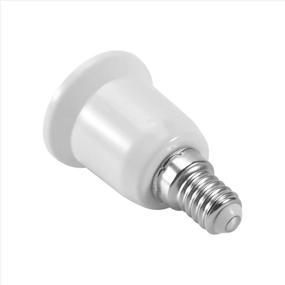 E14 to E27 Extend Base LED CFL Light Bulb Lamp Adapter Converter Screw Socket