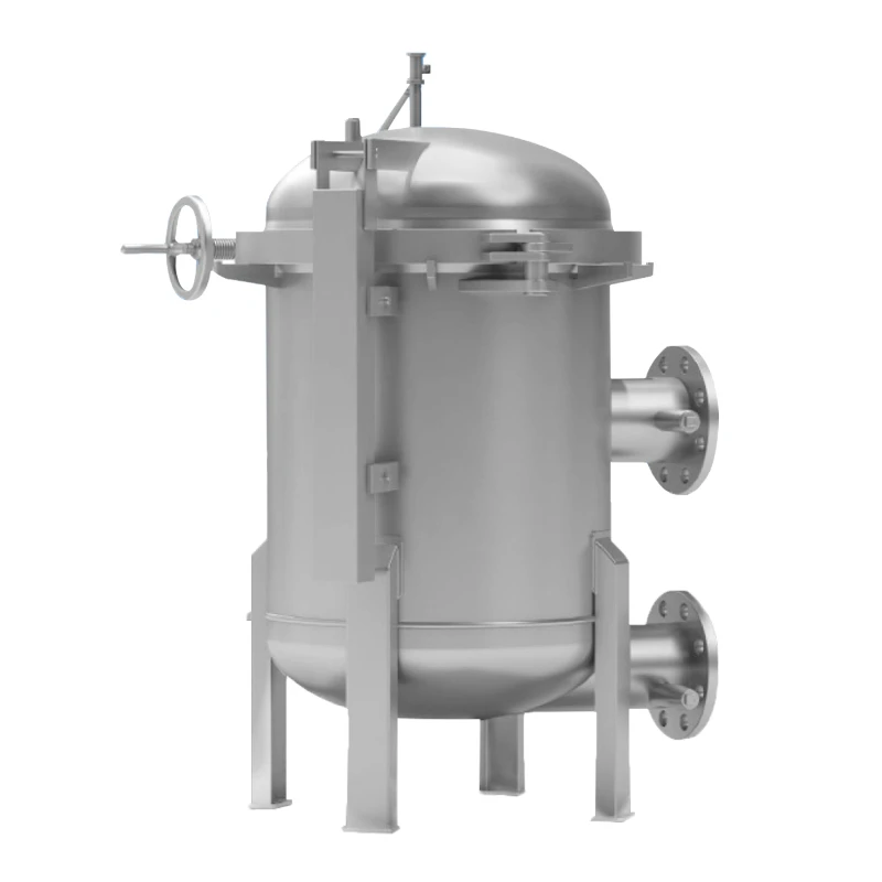 

China Manufacturer 205-760L Industrial Stainless Steel Water Filter Housing Flash Open Multi Bag Filter Housing With 3-16 Filter