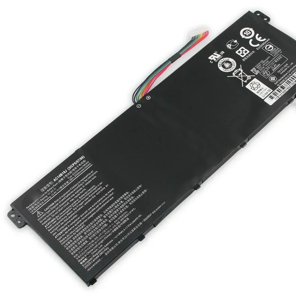 Replacement Battery AC14B18J AC14B13J For Acer MS2394 EX2519 N15W4 ES1-511 ES1-512 V3-111P CB3-531 AspireE11 MS2394 Batteries