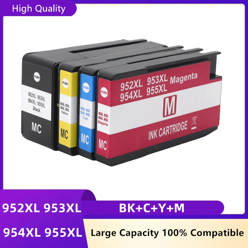 Compatible For HP 952XL 953XL 954XL 955XL Ink Cartridge Officejet Pro 7720 7730 7740 8210 8218 8710 8715 8718 8720 8730 8740