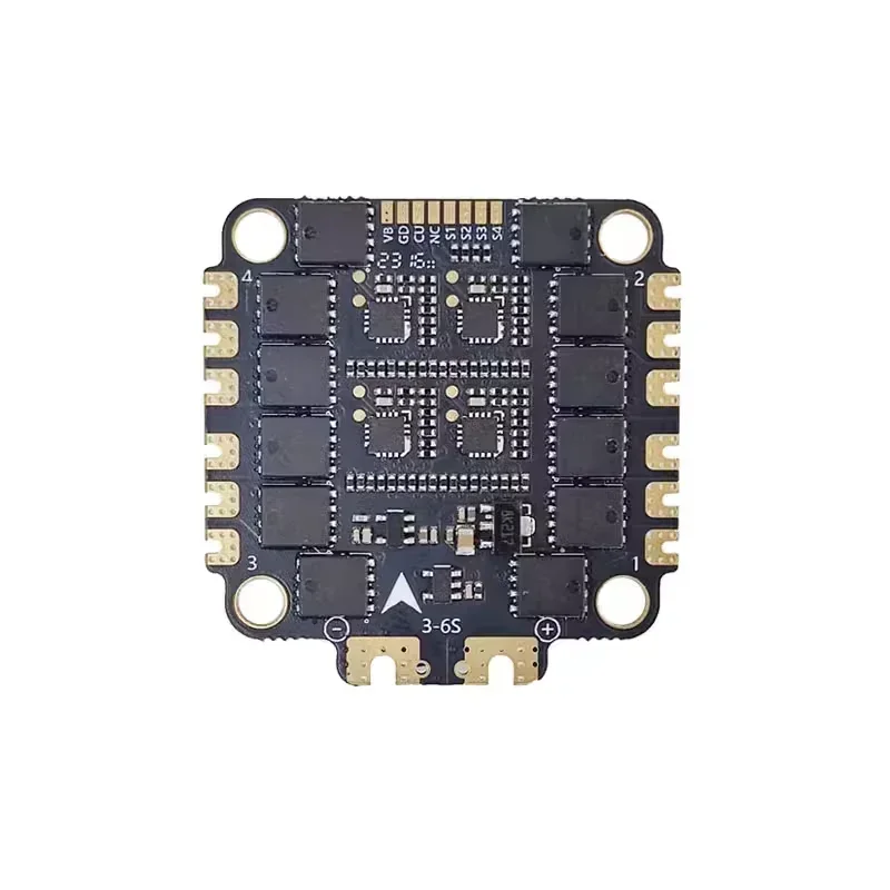 BoMasMAocoda-RC 4-in-1 Electrical Adjustment 65A 8-bit Ammeter 3-6S 30 Hole Pitch Aircraft Model