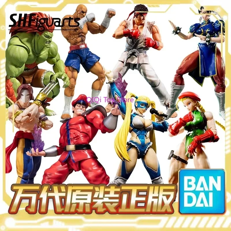 

Bandai SHF Street Fighter 5, Ken Kasuga No Sakura Vega Haogui Shagat Longjiami, белый Qichuan Meihua