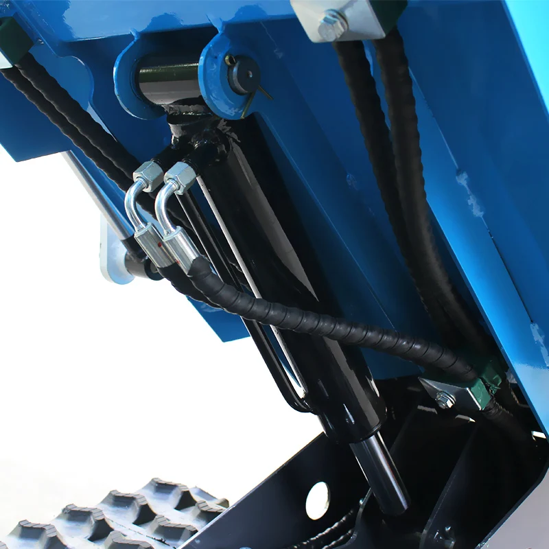 맞춤형 스키드 스티어 로더 복잡한 지형에 적합한 소형 휠 스키드 스티어 로더