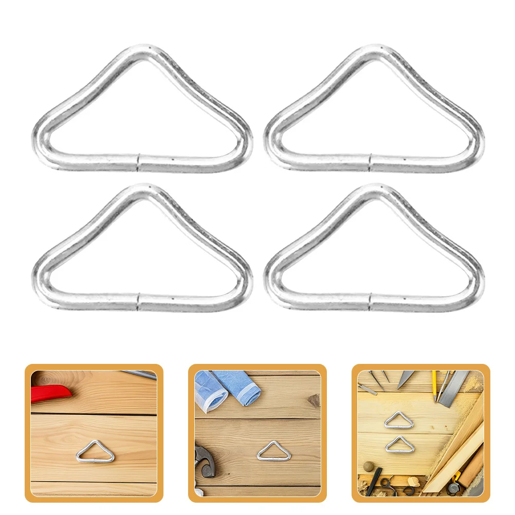 

35pcs Trampoline Triangle Buckle Metal Replacement Parts For Trampoline Mat Repair Jumping Bed Outdoor Indoor Exercise
