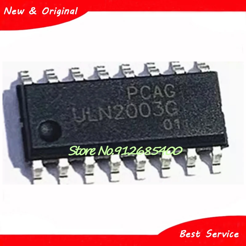 10 Pcs/Lot ULN2003G-S16-R SOP16 New and Original In Stock