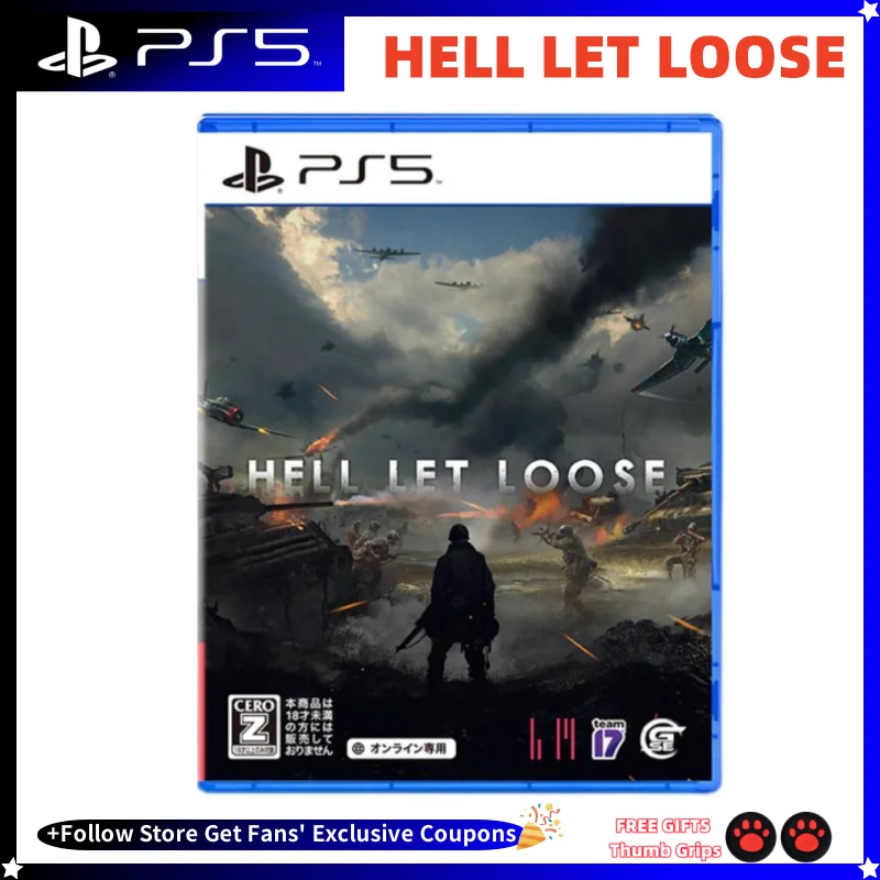 

Hell Let Loose New Game CD For Sony PS5 Playstation5 Game Discs Playstation 5 Games Hell Let Loose