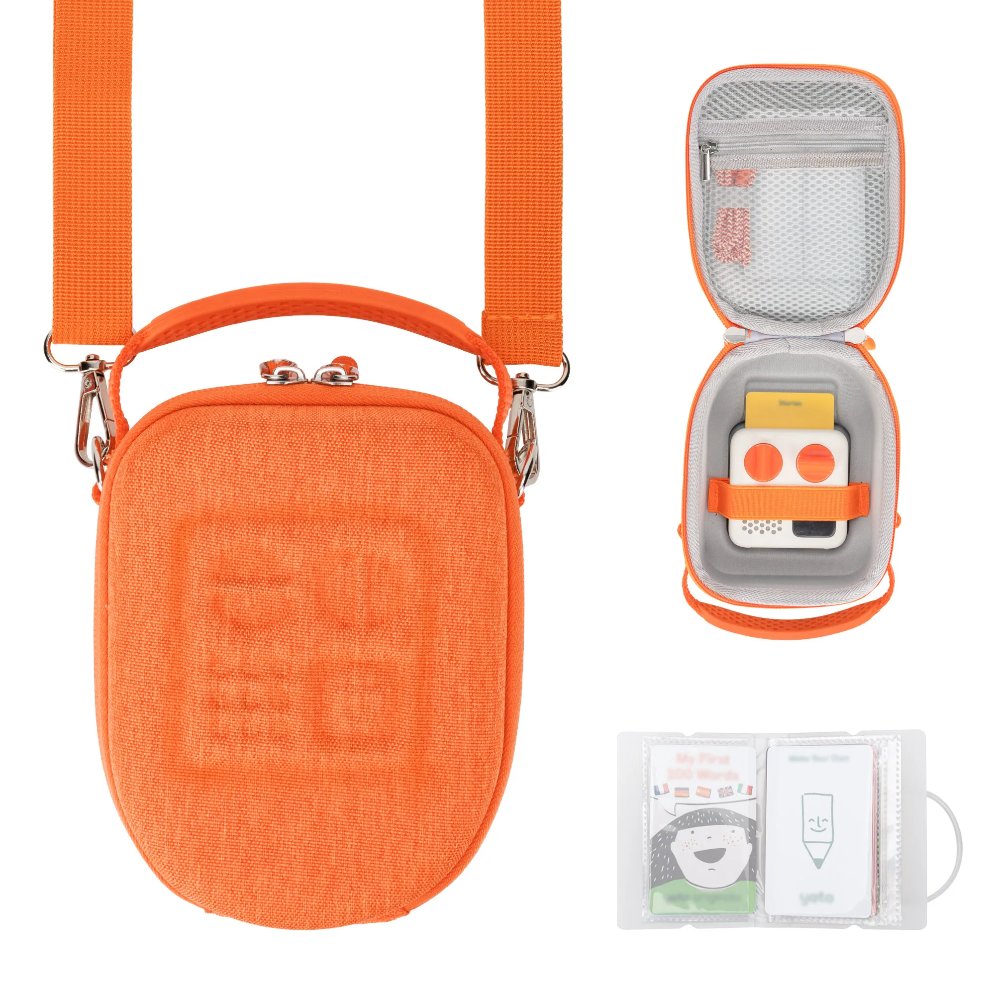 

Чехол для мини-плеера Yoto, пылезащитный дорожный чехол, поддерживает хранение 12 аудиокниг, материал EVA