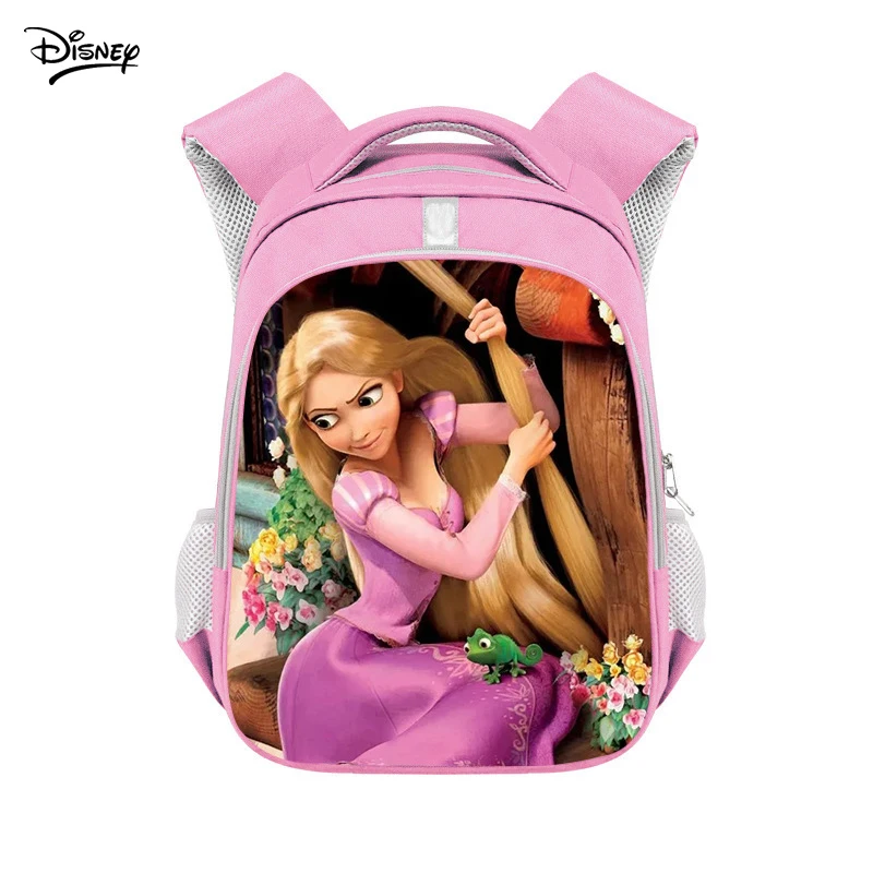 2024 Disney's new long haired princess Le Pei elementary school backpack trendy backpack large capacity wear-resistant backpack