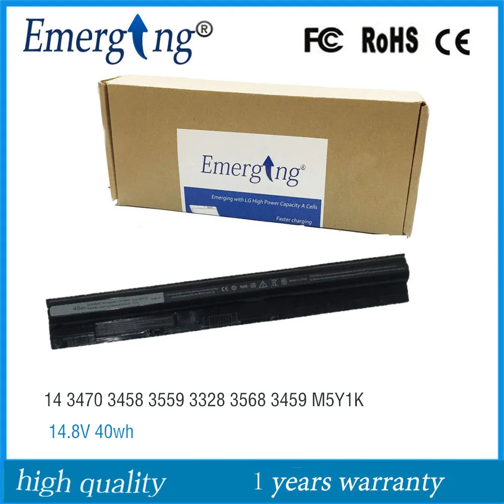Bateria Original do Portátil de 14.8v M5y1k para Dell Inspiron 153551 3552 3558 3568 5559 5451 145455 5458 3451 3452