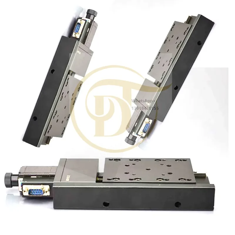 Slide 3 Axis Xyz Motorized Linear Motion Linear Stages Xy Electrical Motorized Table Dustproof Linear Stage Dovetail Guide Stage