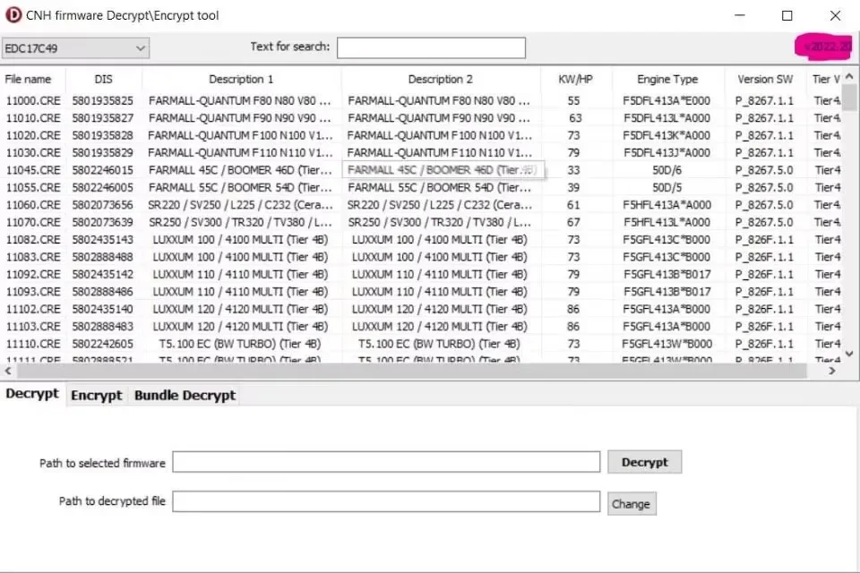 SpecDiag For EST Firmware Encrypt\decrypt Tool 2022 [ Support ENC\CRE Files] For Old User Update For CNH