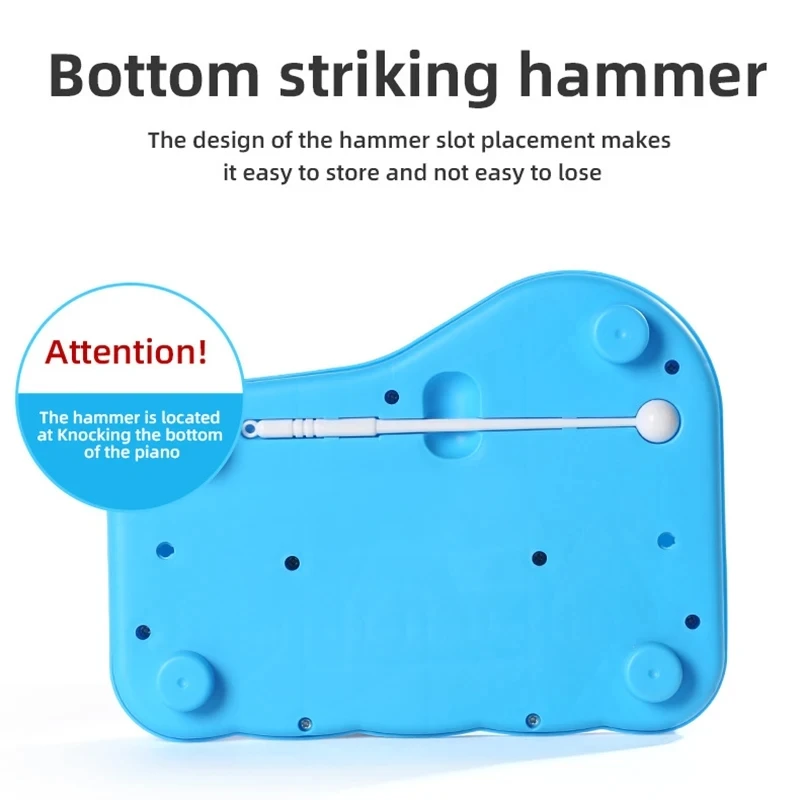 2 em 1 instrumentos musicais brinquedos 8 notas xilofone piano paróquia música jogar jogos educativos brinquedos de viagem para criança