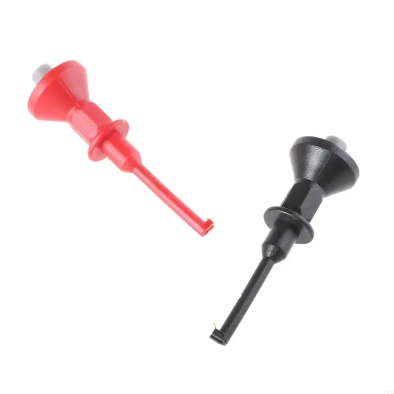

4XFD Multimeter Leads Hook Clip Test Probes For Circuit Testing Electronic Diagnosis