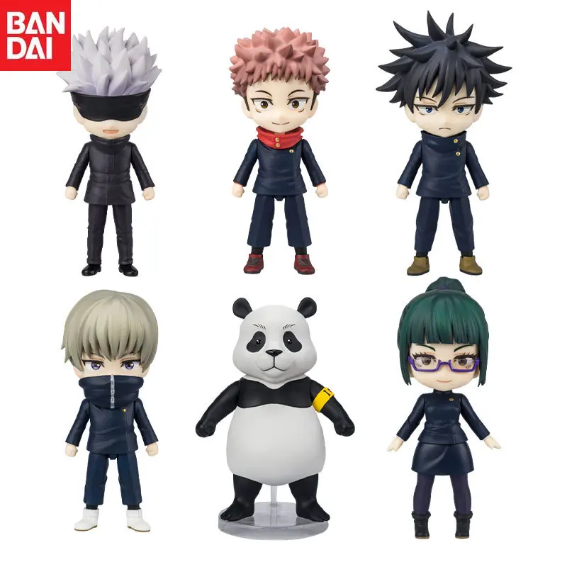 

Bandai Original Figuarts mini anime Jujutsu Kaisen Gojo Satoru Itadori Yuji Fushiguro Megumi Inumaki Toge panda Zenin Maki Model