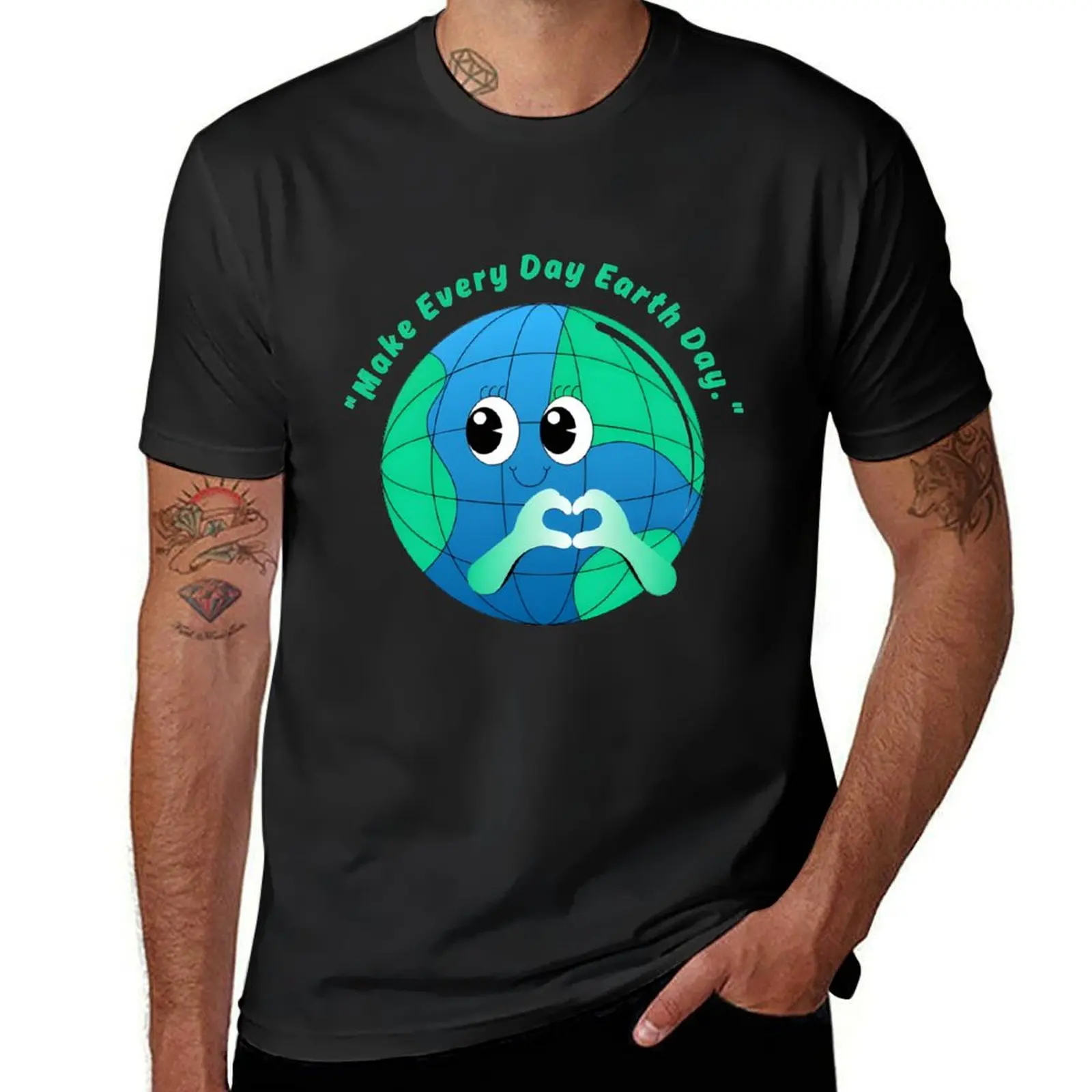 

Make Every Day Earth Day T-Shirt Aesthetic clothing sports fans animal prinfor boys tops designer t shirt men