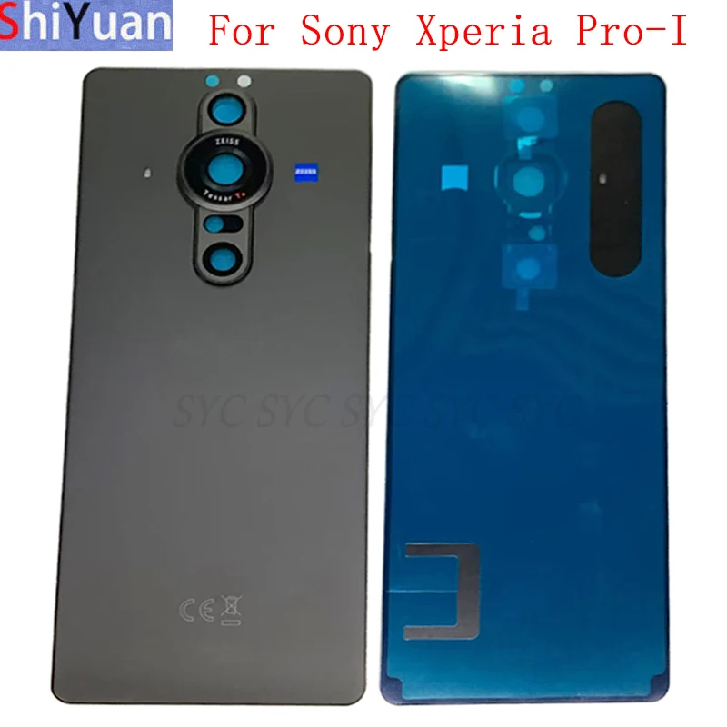 

Крышка батарейного отсека задняя крышка Корпус задняя крышка для Sony Xperia Pro-I Крышка батарейного отсека с логотипом запасные части