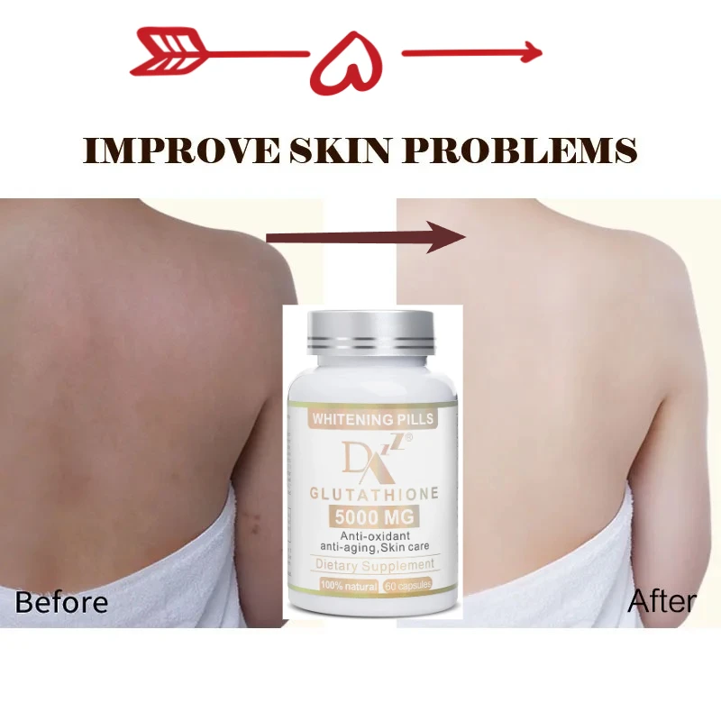 

1 Bottle Whitening moisturizing antioxidant skin care capsule glutathione capsule health food