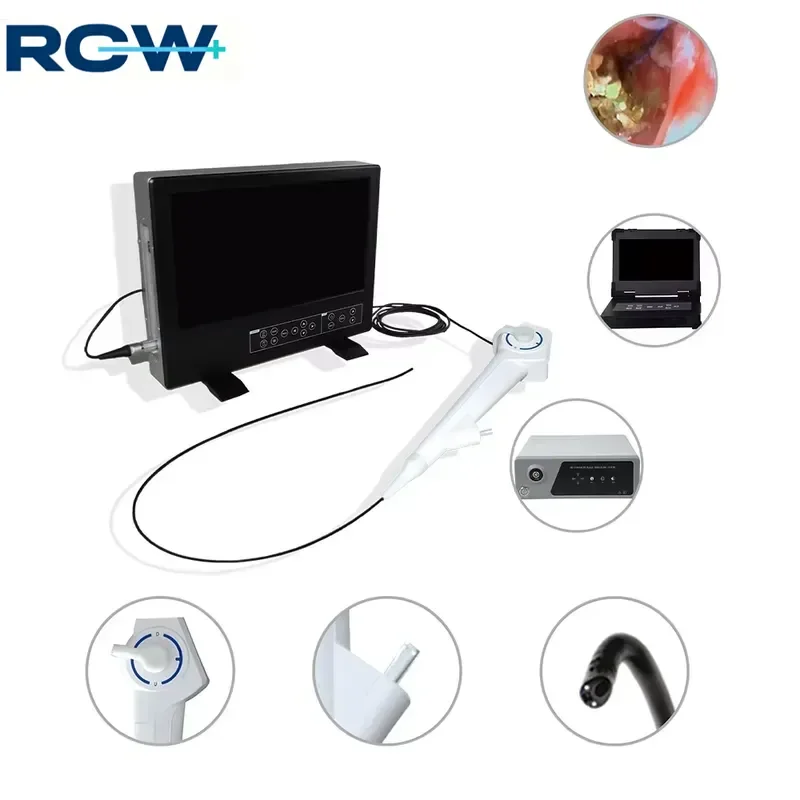 RCW Factory Price Electric Disposable Cystoscope Flexible Video Ureteroscope Examination Endoscope for Hospital