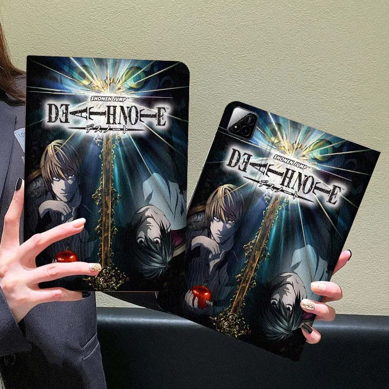 

D-Deaths N-Notes Anime For Xiaomi Redmi Mi Pad 5 6 6s 7 SE Pro Max Ultra 12.4 12.5 14 inch Tablet Case