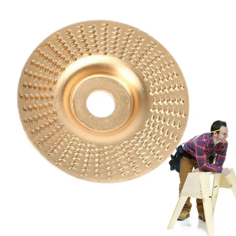 

Angle Grinder Discs Wood Shaper Carving Disc For Angle Grinder Stump Grinder Teeth Bore Wood Grinding Wheel Heavy Duty Carving