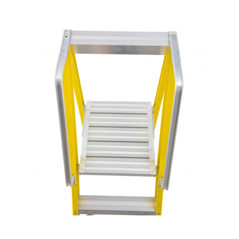 custom.Industrial Six-Step Modern FRP Combination Ladders Insulation Folding Ladder 150KG Capacity Pool Safety Household Superma