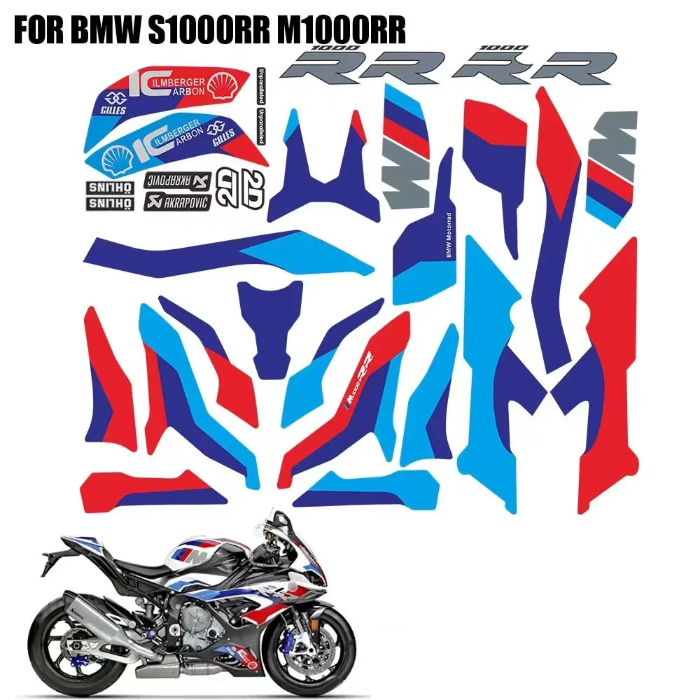 

For BMW S1000RR S Sticker Set Vehicle 1000 RR M1000RR 2019 2020 2021