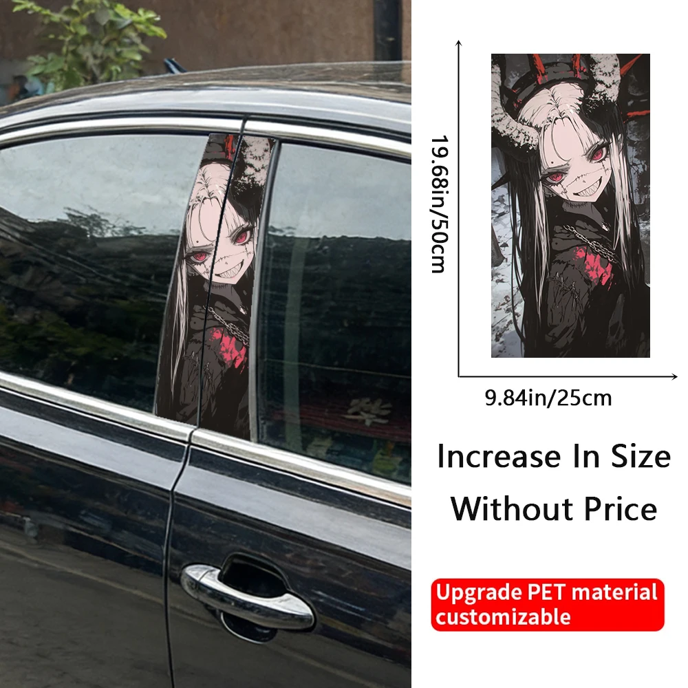 2 ชิ้น ดีไซน์เด็กผู้หญิงอนิเมะ - 3D Printing Vinyl บทวิจารณ์และราคา