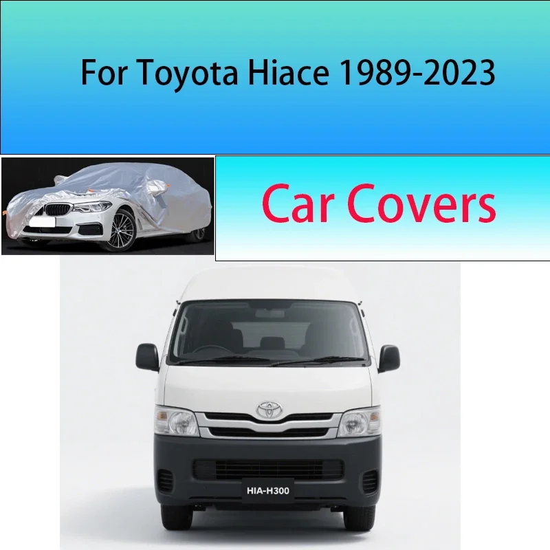 

Для Toyota Hiace 1989-2023 автомобильный чехол уличный солнцезащитный козырек от дождя, снега, пыли, морозостойкий анти-УФ-защитный чехол, защита автомобиля