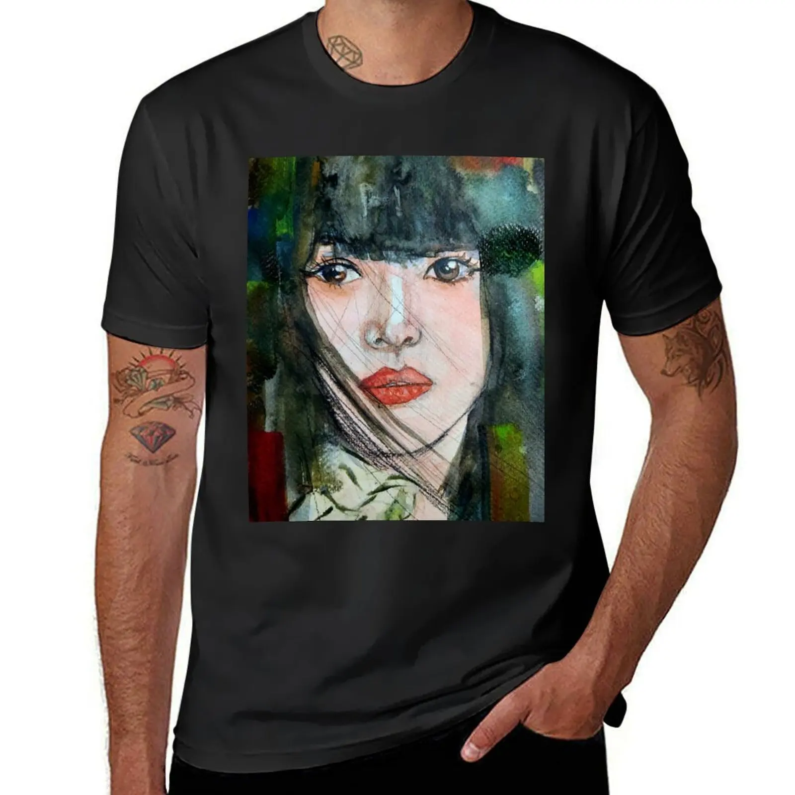 

Netflix The Glory Kdrama Fanart T-shirt quick-drying customs design your own plus sizes mens cotton t shirts