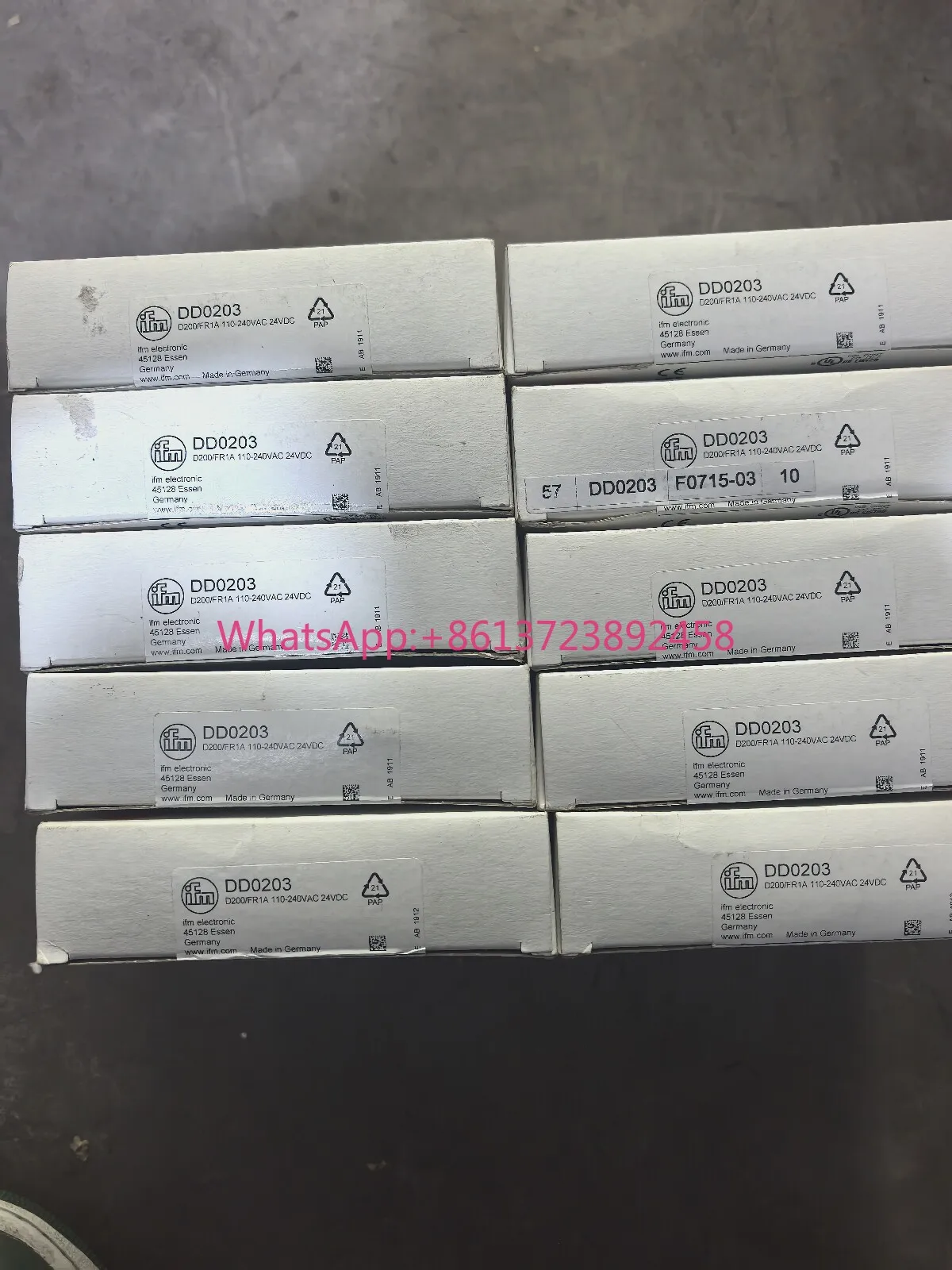 IFM DD0203 Новый модуль мониторинга скорости IFM D200 высокого качества