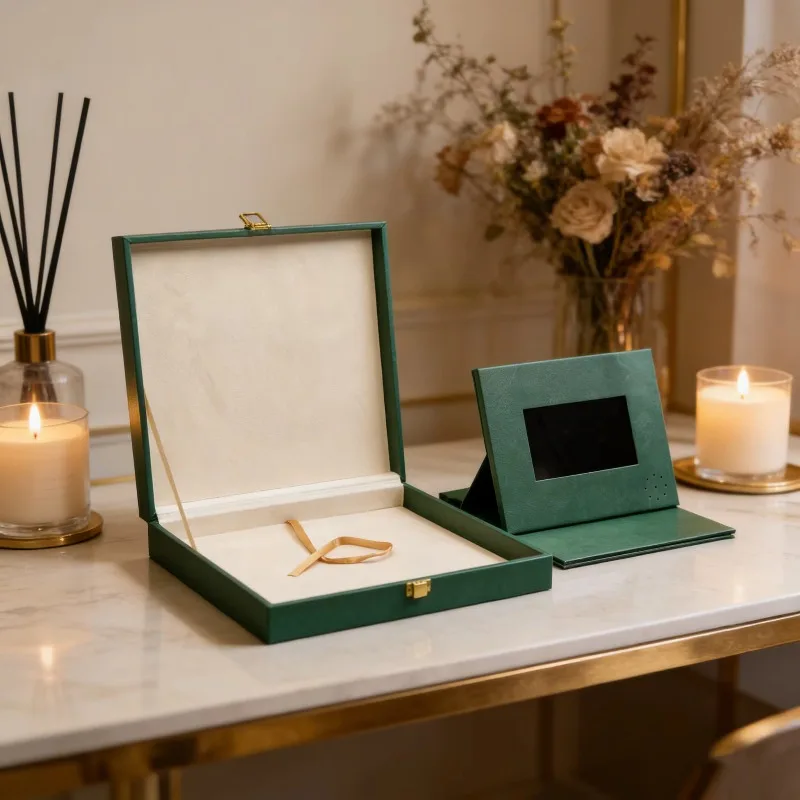 Fast Bulk Production High End Digital Photo Frame in Gift Box With HD Screen Auto Play for Birthday Wedding Souvenir