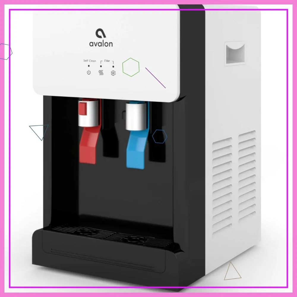 

Touchless Bottleless Water Cooler Dispenser with Self-Cleaning, Hot & Cold Water, NSF Certified Filter, UL/Energy Star, White