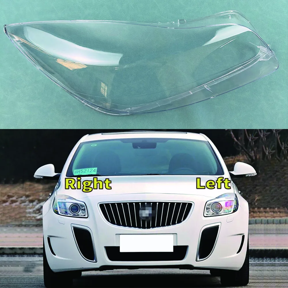 For Opel insignia 2009 2010 2011 Headlight Cover Transparent Mask Headlamp Lamp Shell Lens Replace Original Lampshade Plexiglass