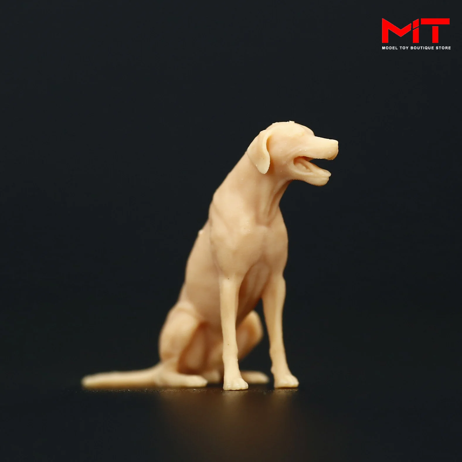 3D Print Diorama 1/87 1/64 1/43 A277 Cute Dog Puppy Miniatures Figures Sand Table Scene Props Diorama Model Toy Figurine Decor