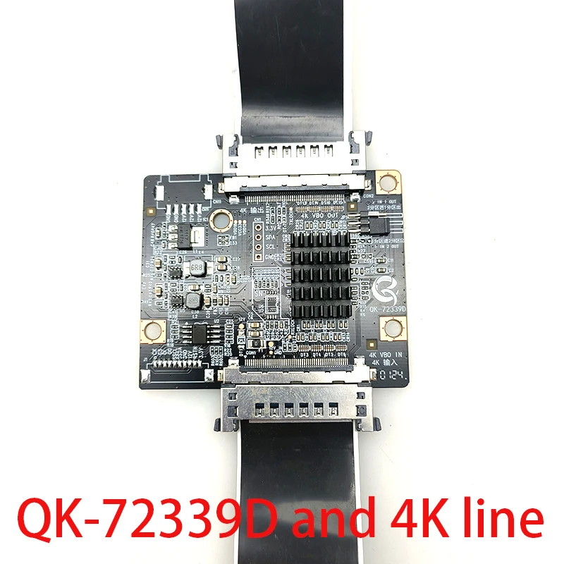 

New QK-72339B Supports 4K LCD TV QK-72339B Partition Modification and Does Partition conversion from 4K to 4K on adapter board