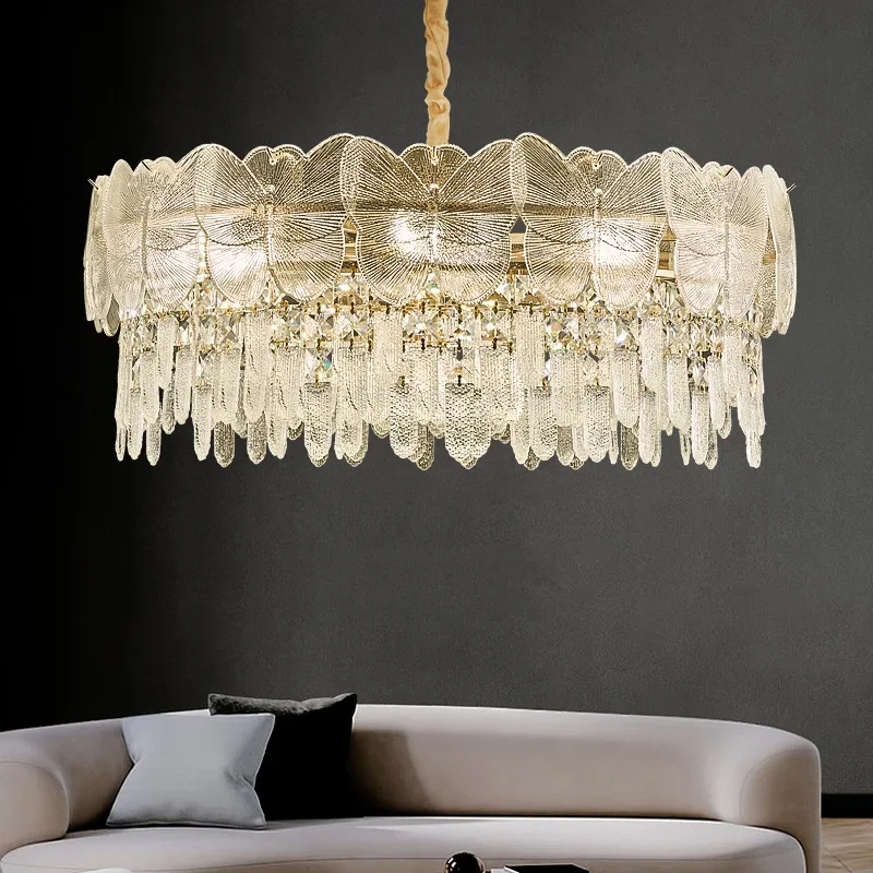 Butterfly Crystal Chandelier, Gold Pendant Light, Romantic Living Room Dining Room Lighting Fixture, Elegant Home Decor Lamp