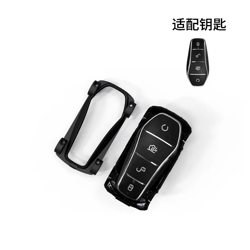Für BYD Seagull Auto Modell Schlüssel Fall für Song Plus Atto 3 Han EV Tang DM Qin Seal Dolphi Fernbedienung Schlüssel Abdeckung schlüsselbund Mann Männer Geschenk – Detail 7