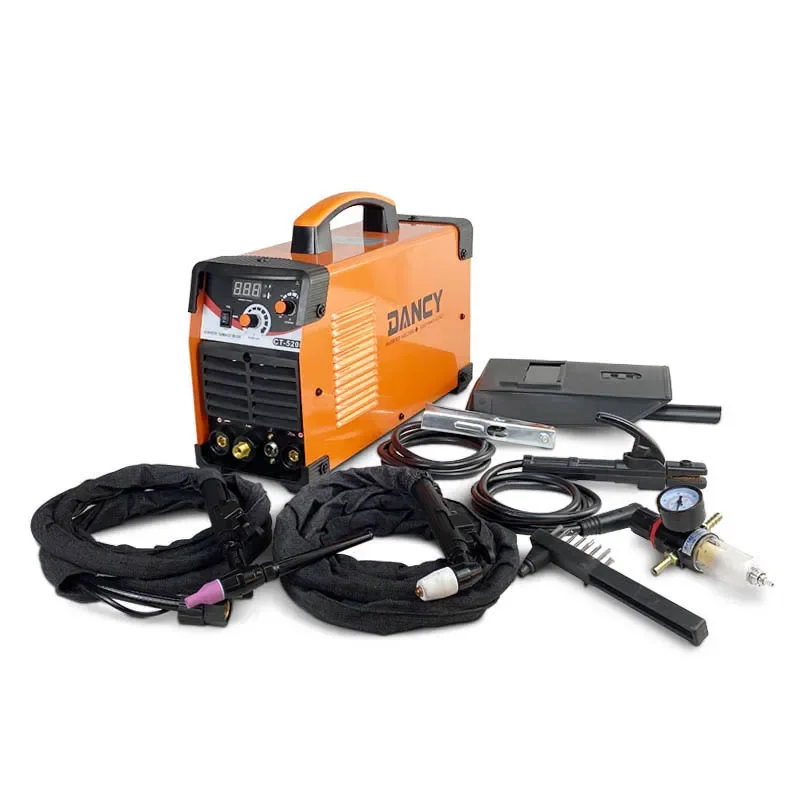 

CT520D 50 AMP Air Plasma Cutter, 200 AMP Tig and Stick/MMA/ARC Welder 3 in 1 Combo Welding Machine,10mm Cut