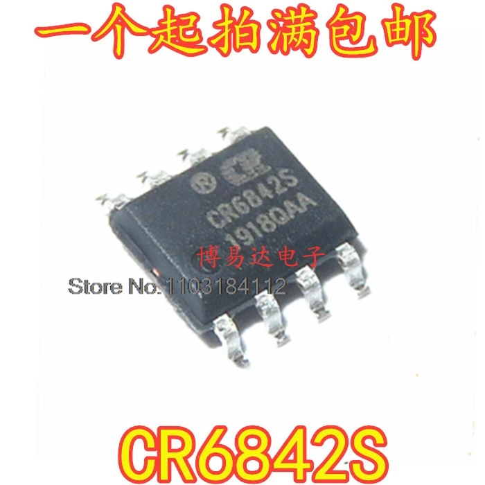 10 unids/lote CR6842S CR6842 SOP8 PWMIC