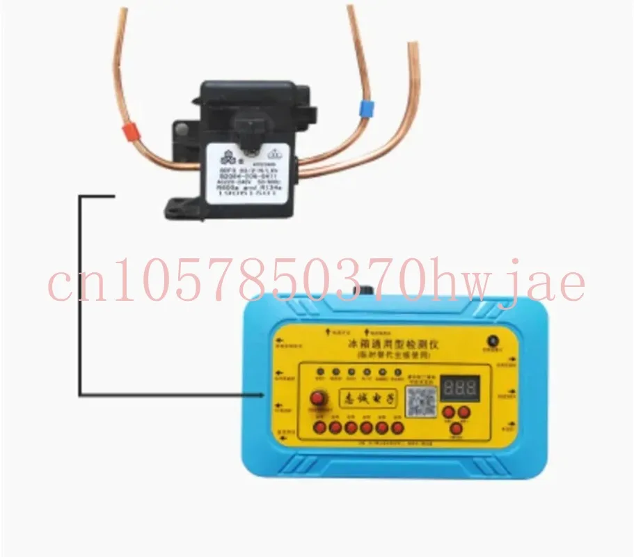 Imagem -04 - Frigorífico Compressor Detector Fan Amortecedor Válvula Solenóide Fault Repair Tester Board Universal 18in 110v 220v