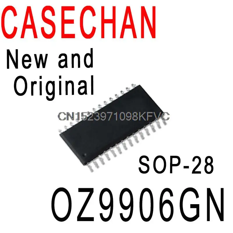 2PCS New and Original OZ9906 SOP-28 SMD LED Backlight Driver Chip In Stock IC OZ9906GN 