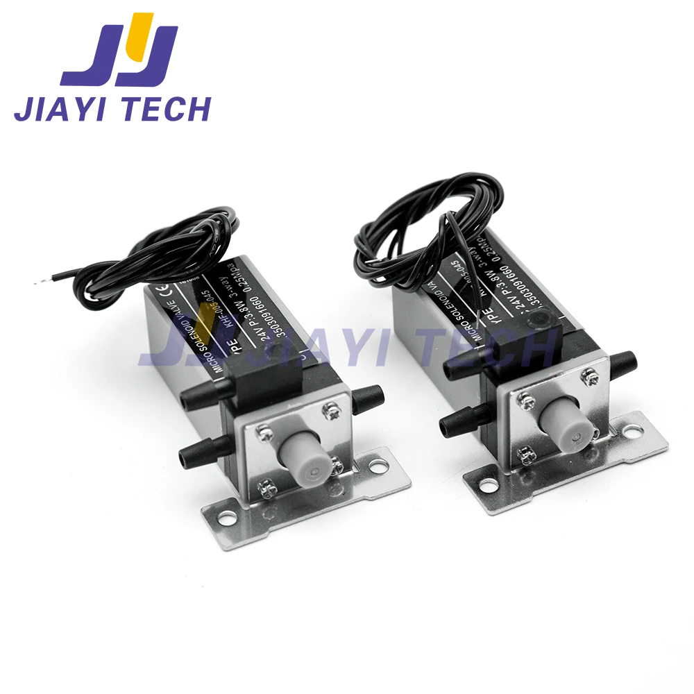 1Pc 24V DC 3.8W 3 -Way KHF Solenoid Valve For Flora Gongzheng Wit-Color Inkjet Printer-KHF-005-045 0.25Mpa No.3503091660