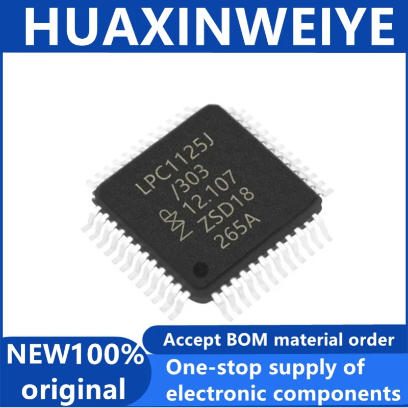 Original MCU Input Level 32-bit Scalable Microcontroller Based on ARM LPC1125JBD48 LQFP48 LPC1125 New