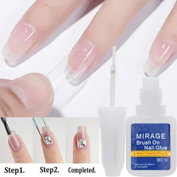 Fast Drying Nail Glue 2/10ML 3D Rhinestone Decorations False Nail Tips Adhesive Acrylic Nails Art for Manicure Extension Tools
