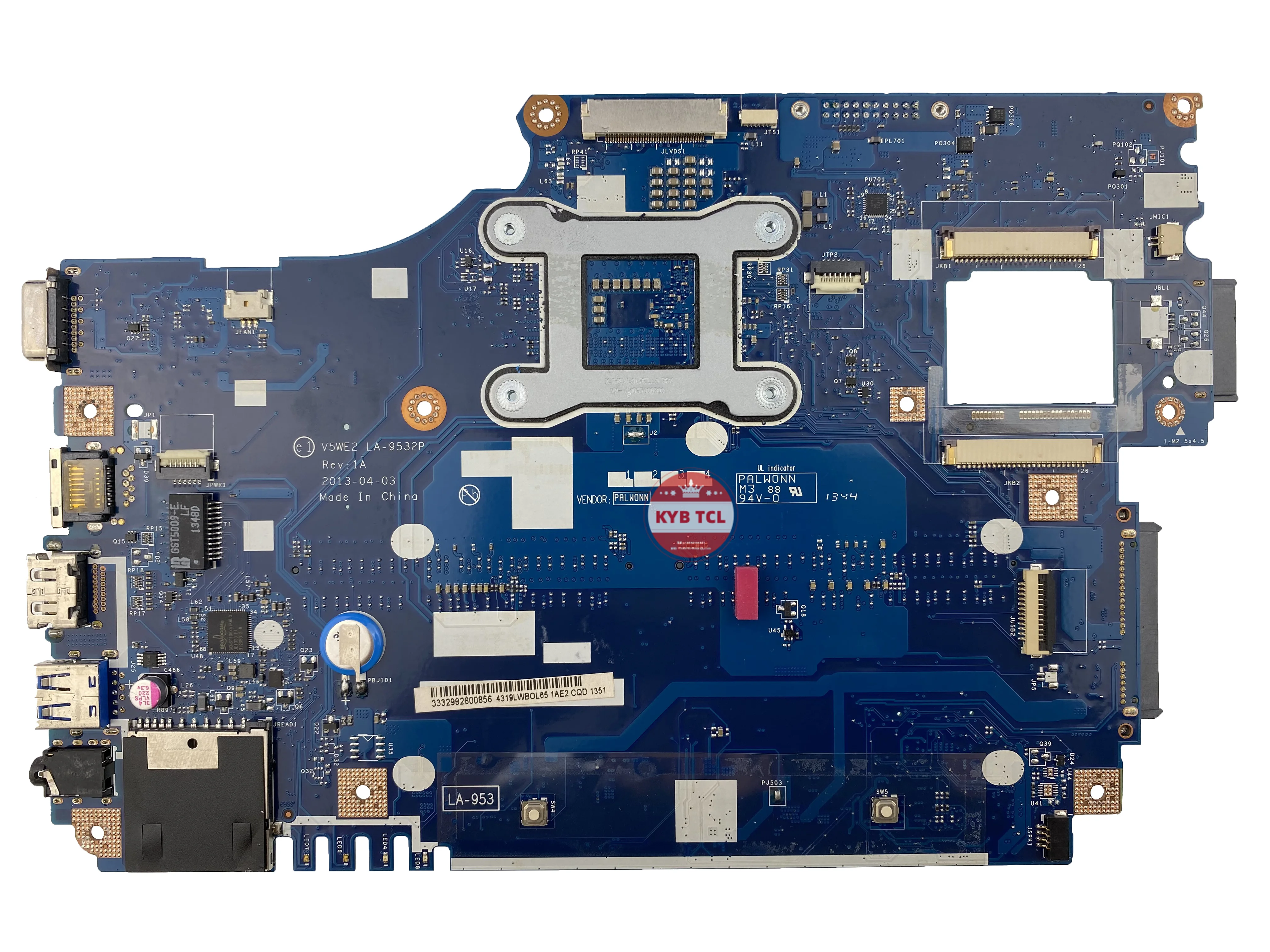 NBMFM11002 Notebook V5WE2 LA-9532P Mainboard For Acer Aspire E1-572 E1-572P E1-532 E1-532P E1-572G E1-532G Laptop Motherboard