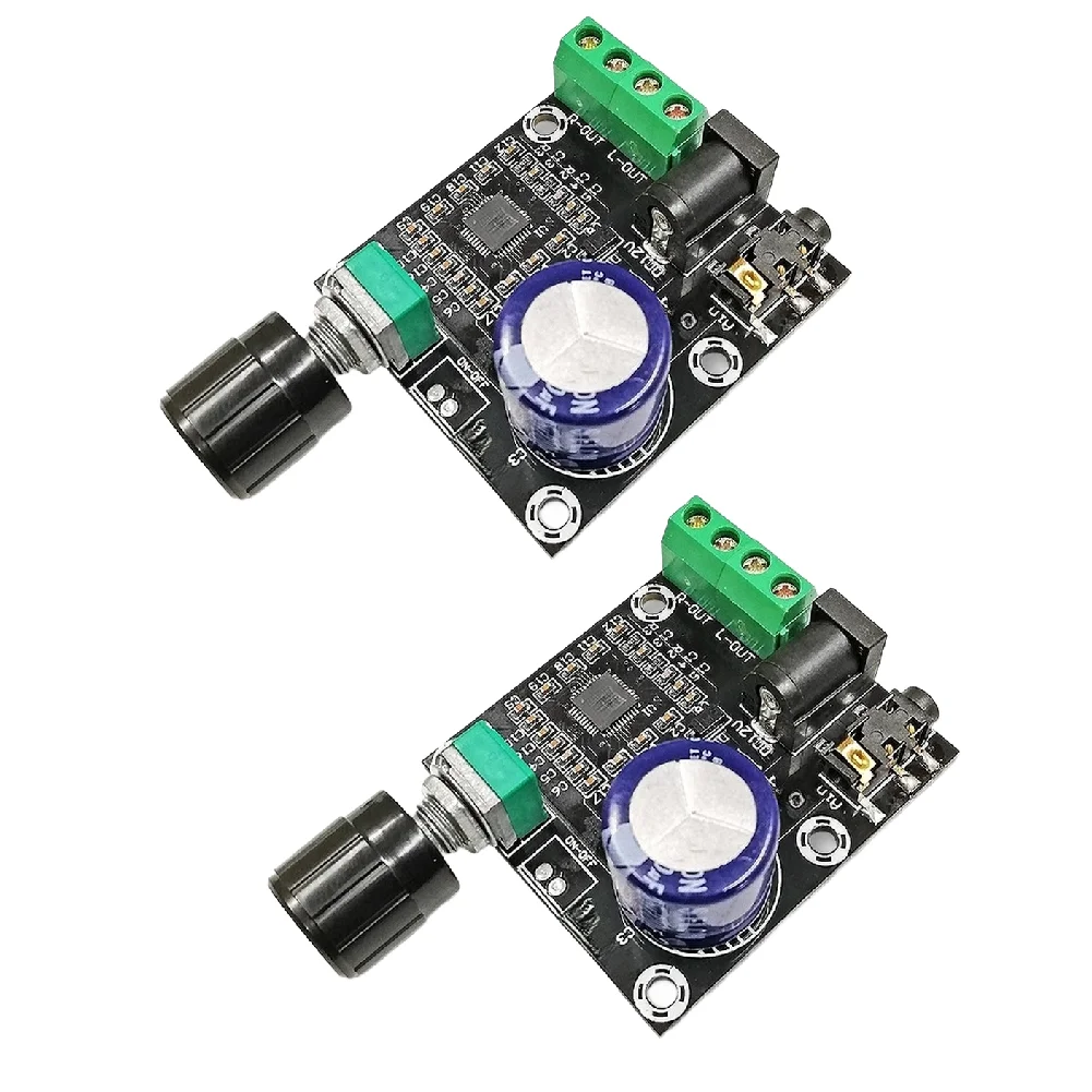 2CS PAM8610 Digital Audio Amplification Board Dual Channel 15W Output for DC 12V Systems with Stable Sound Processing